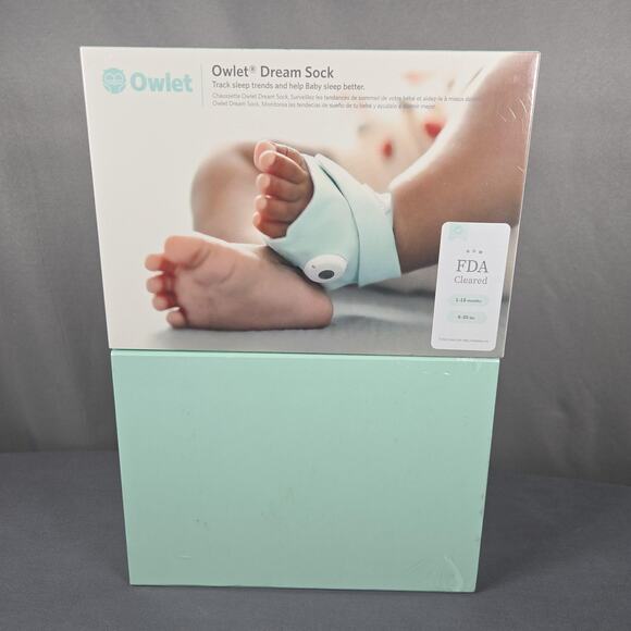 Owlet Other - Owlet Dream Duo Monitor System Dream Sock + Cam New Sealed Boxes No Outer Sleeve
